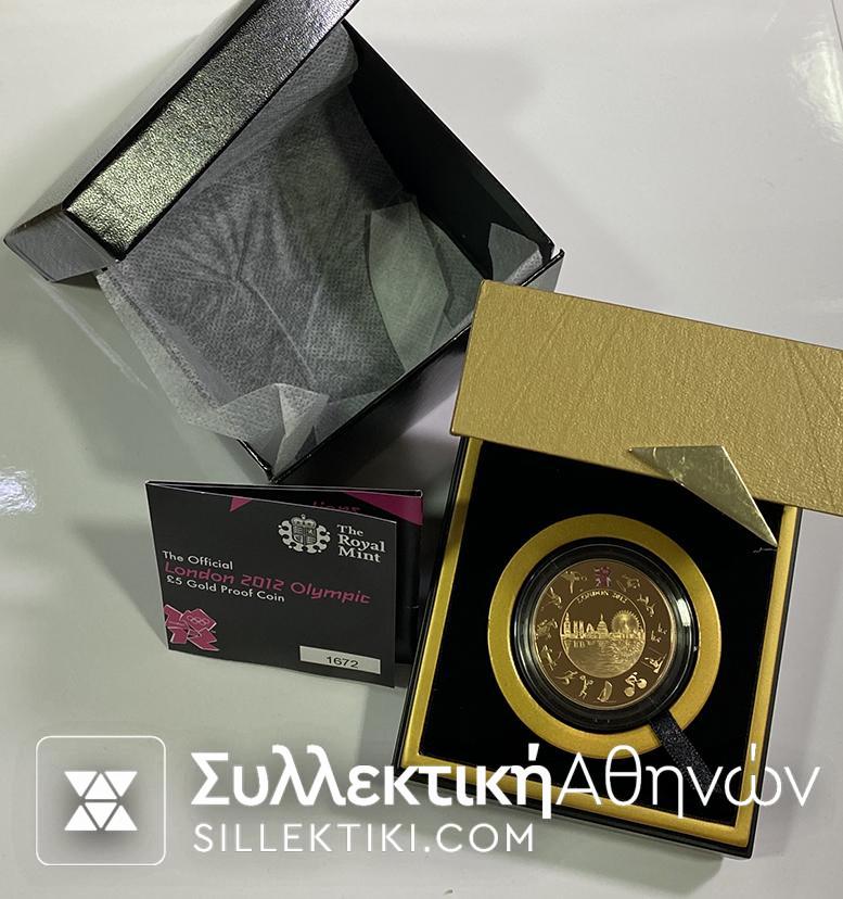 GR. BRITAIN 5 Pound 2012 London Olympic